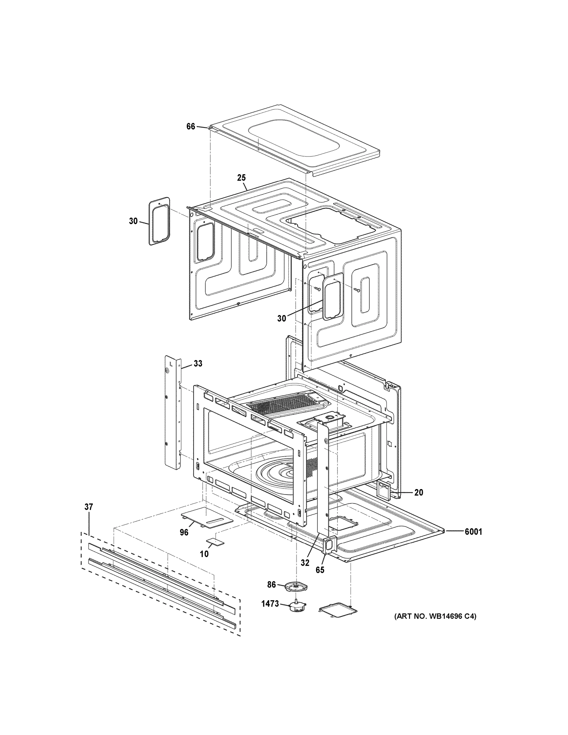 OVEN CAVITY PARTS