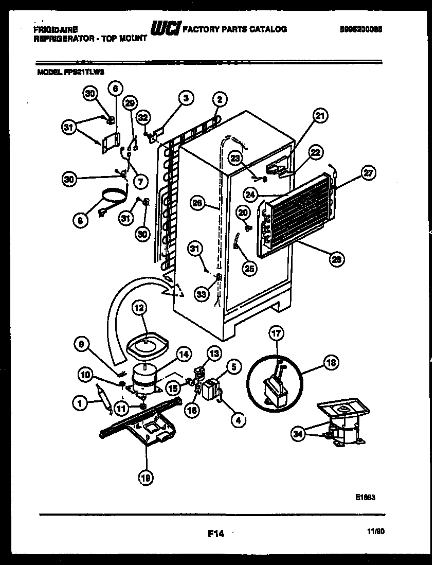 05 - SYSTEM AND AUTOMATIC DEFROST PARTS