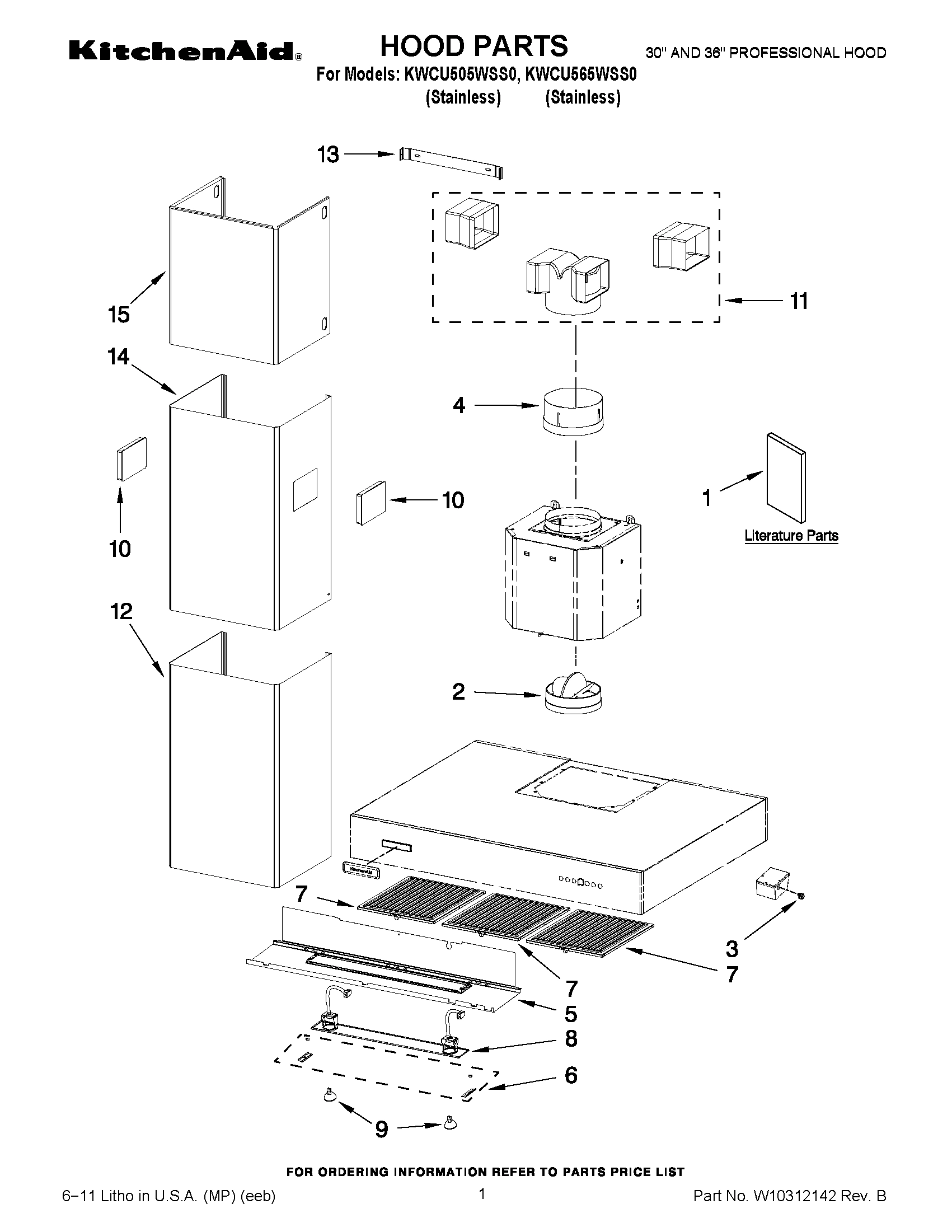 01 - HOOD PARTS