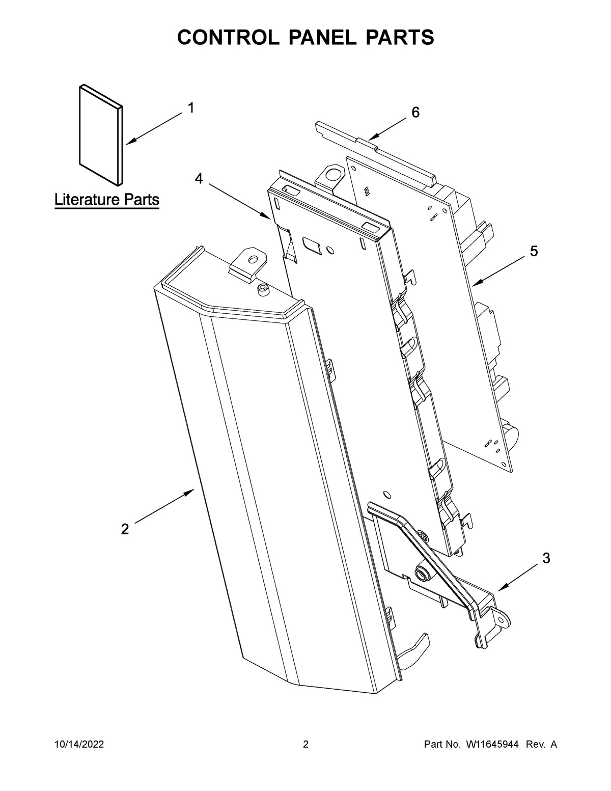 02 - CONTROL PANEL PARTS