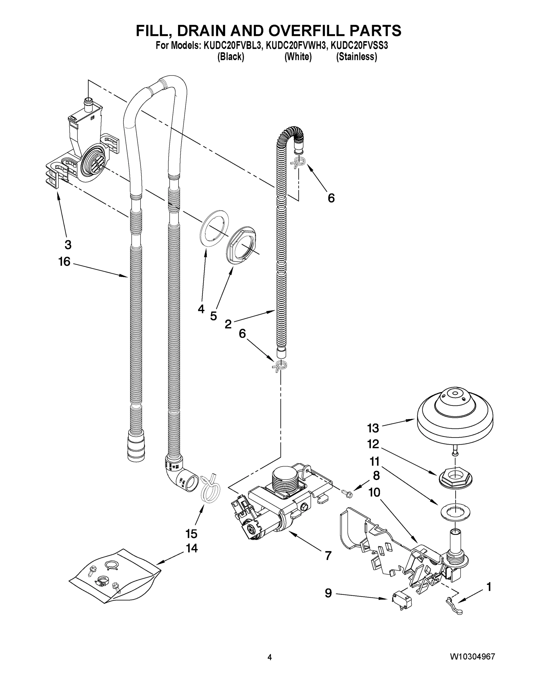04 - FILL, DRAIN AND OVERFILL PARTS