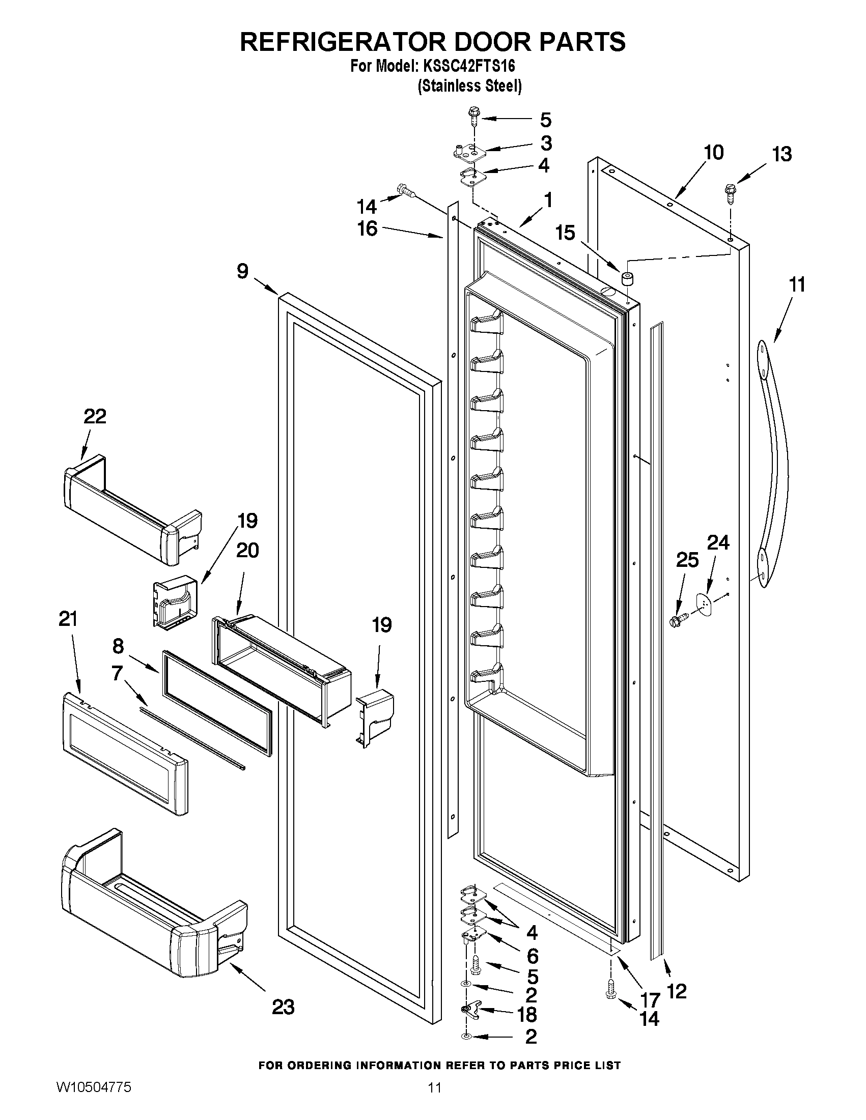 08 - REFRIGERATOR DOOR PARTS