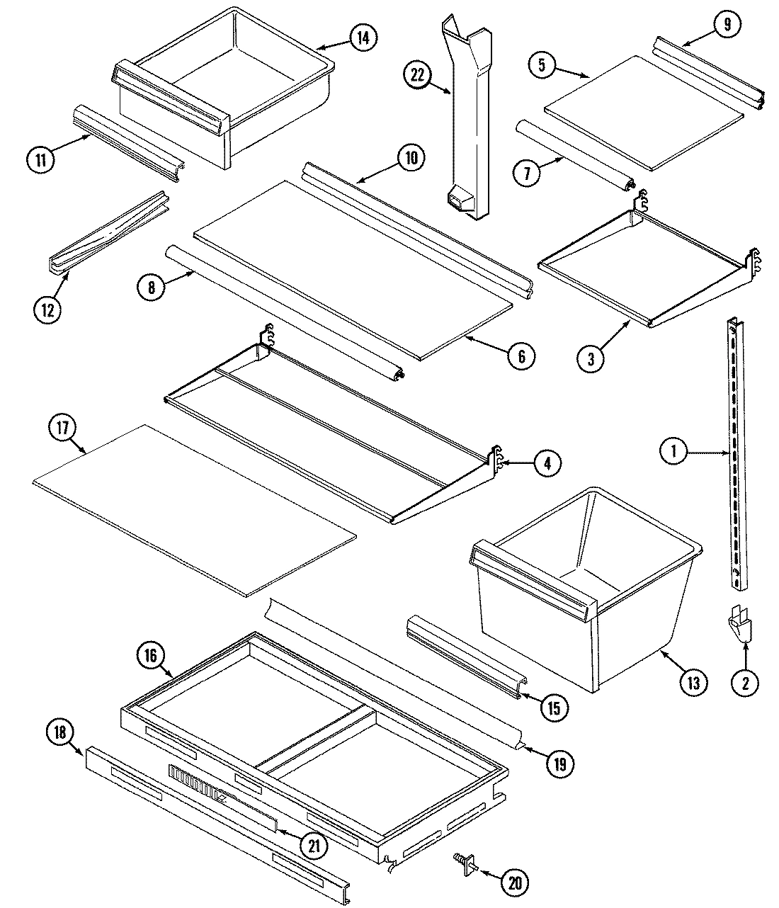 05 - SHELVES & ACCESSORIES