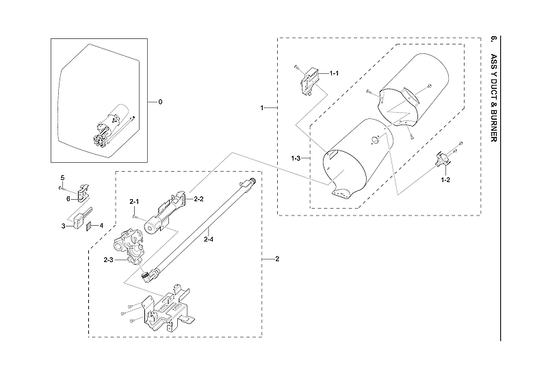 Duct & Burner Assembly
