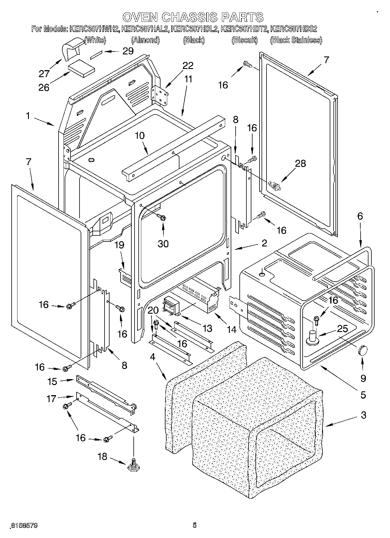 04 - OVEN CHASSIS