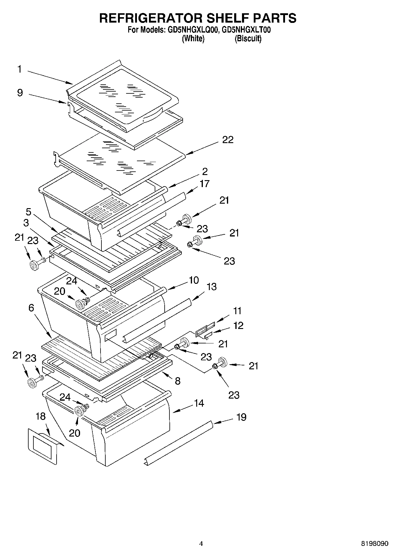 03 - REFRIGERATOR SHELF