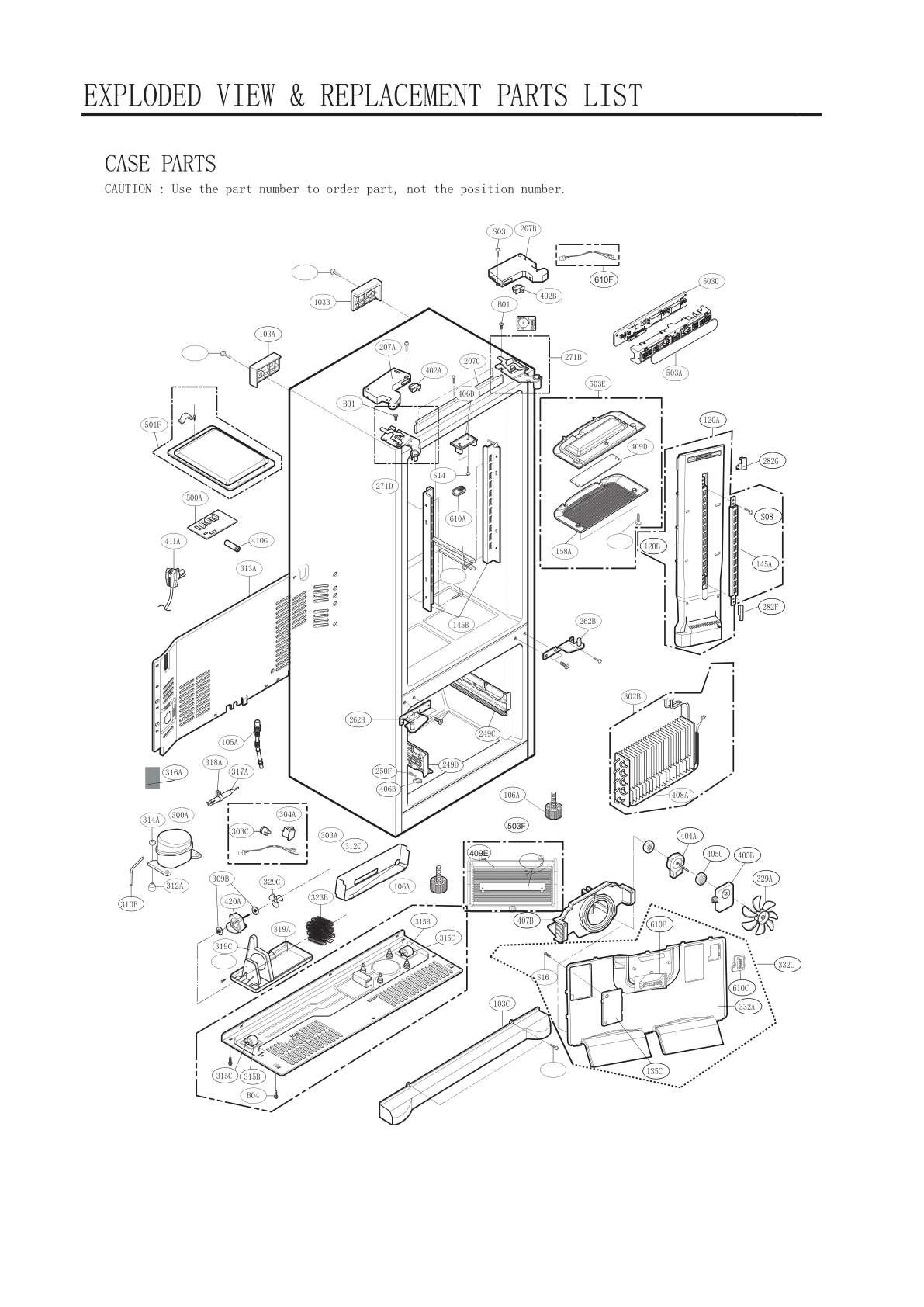 CASE PARTS