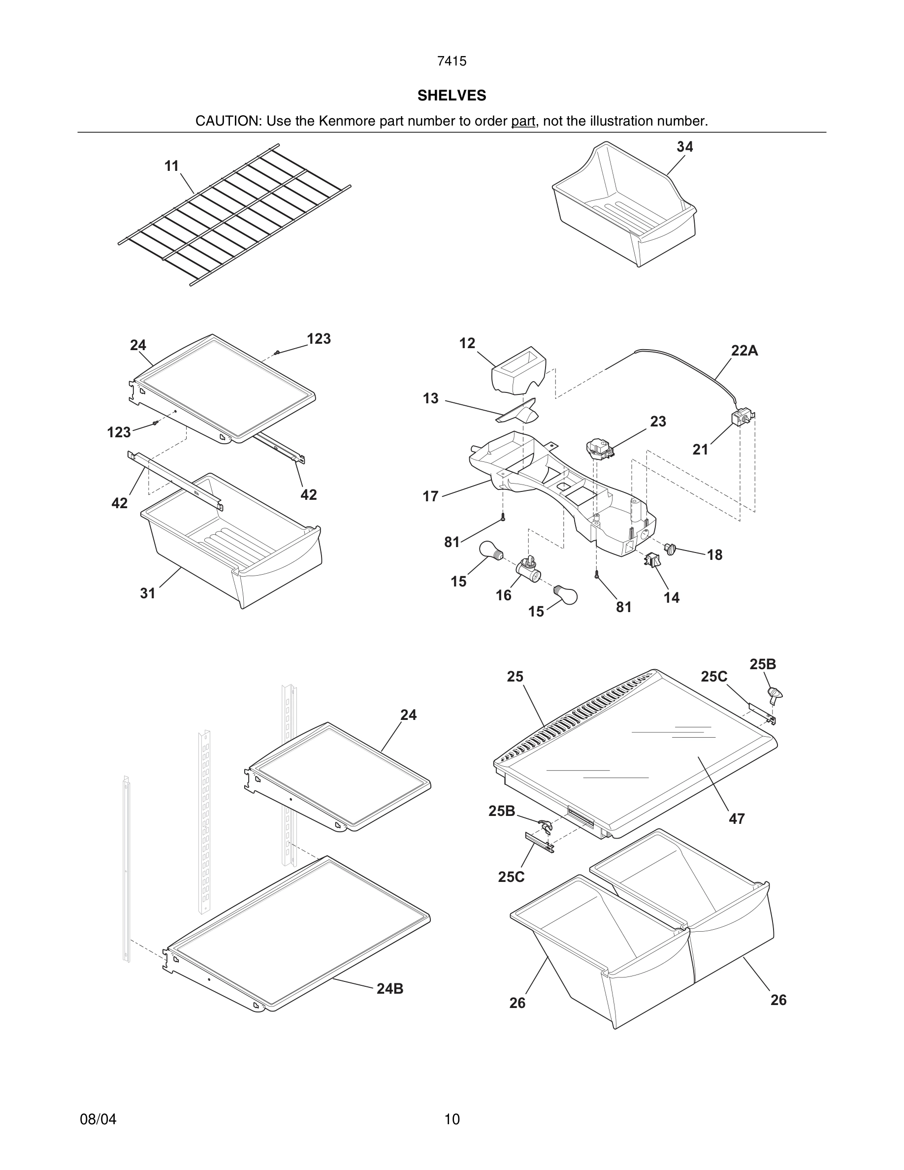 11 - SHELVES