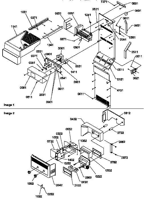 08 - ICE MAKER/CONTROL ASSY