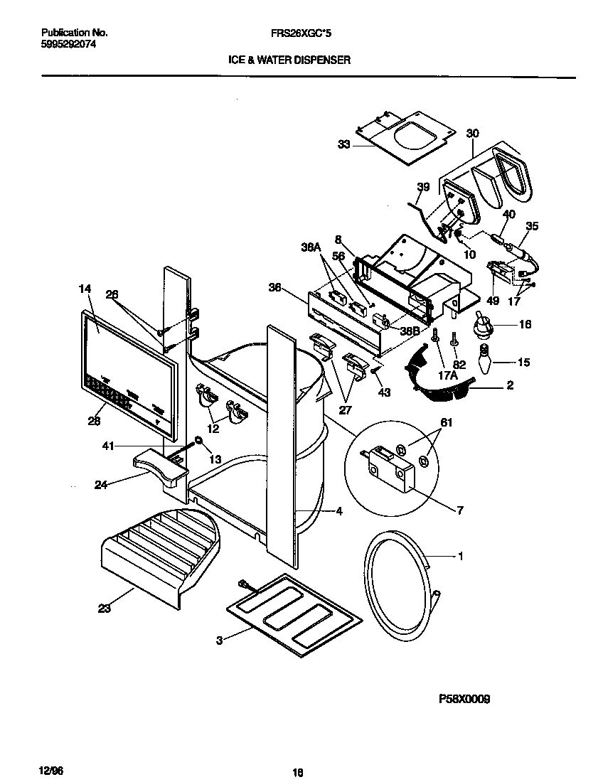 10 - ICE & WATER DISPENSER