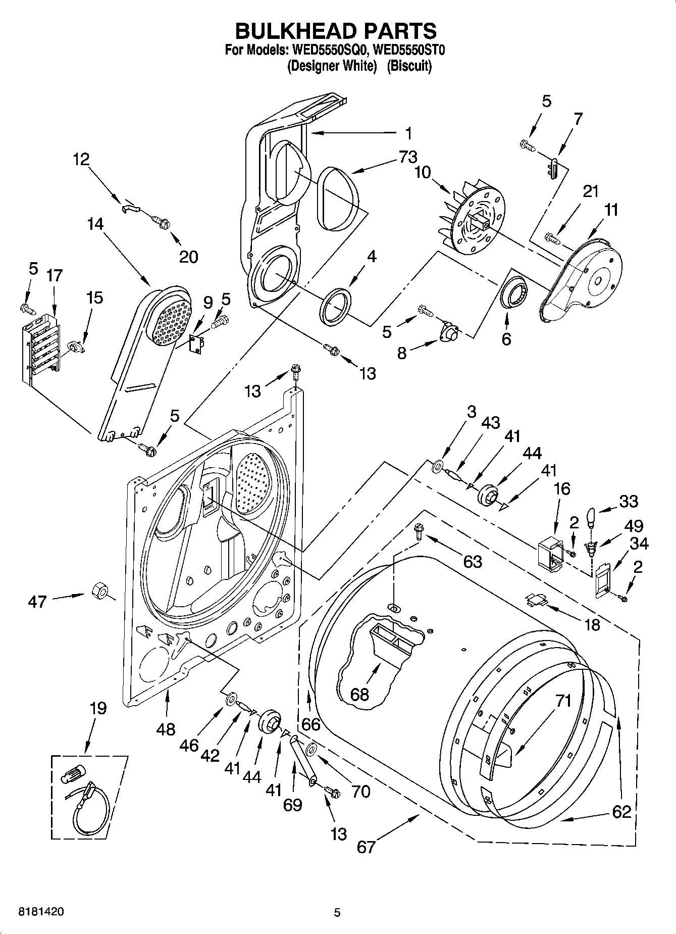 03 - BULKHEAD PARTS, OPTIONAL PARTS (NOT INCLUDED)