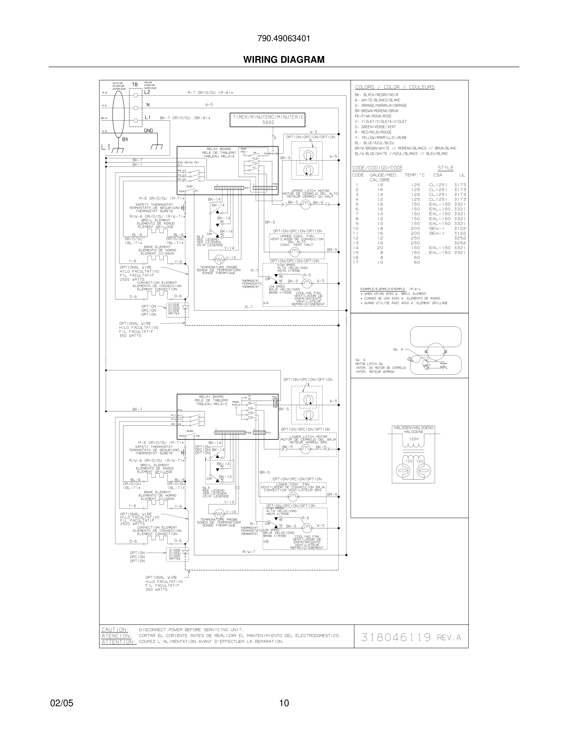10 - WIRING DIAGRAM