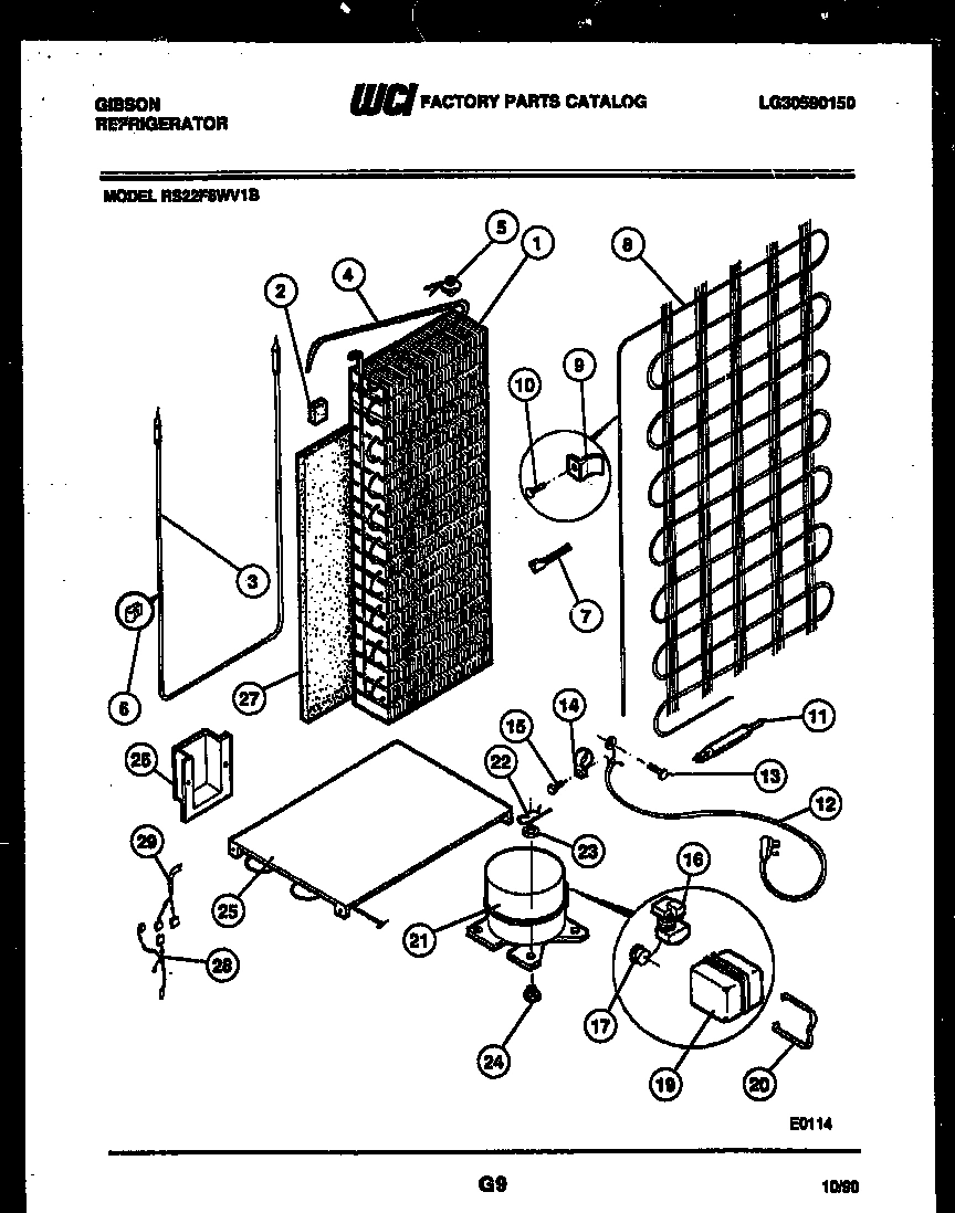 07 - SYSTEM AND AUTOMATIC DEFROST PARTS