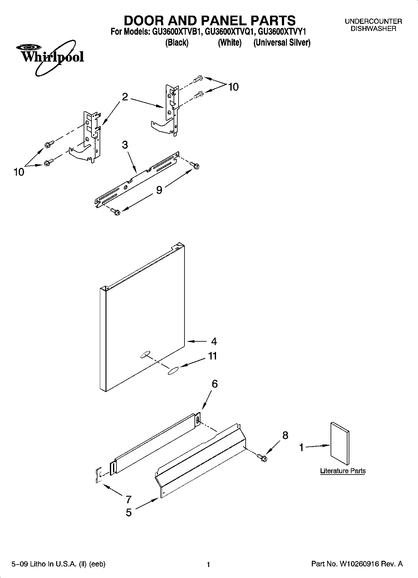 01 - DOOR AND PANEL PARTS