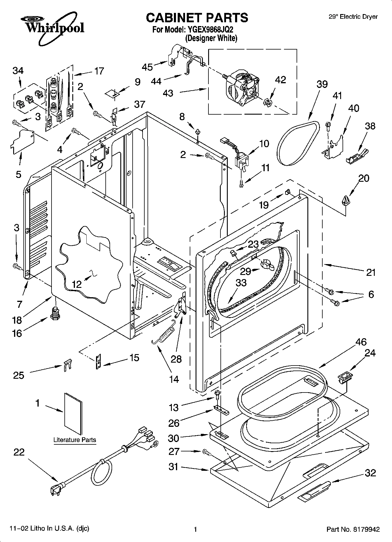 01 - CABINET PARTS