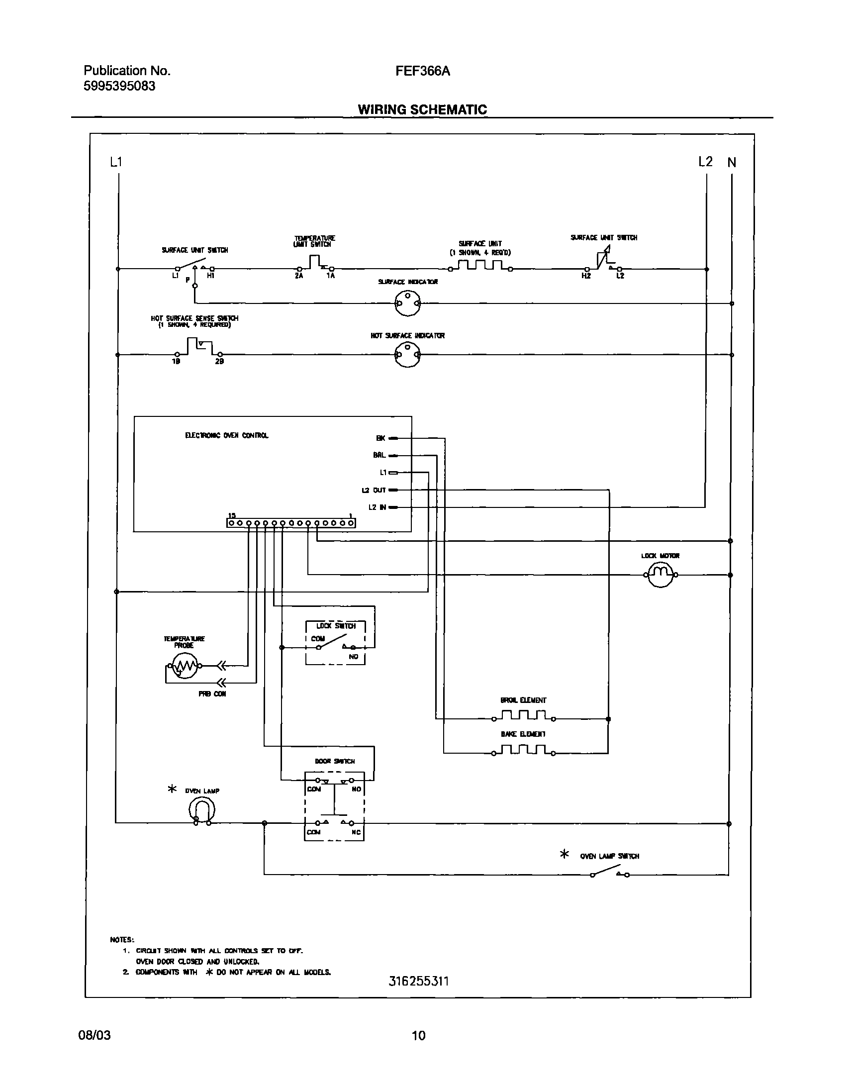 10 - WIRING SCHEMATIC