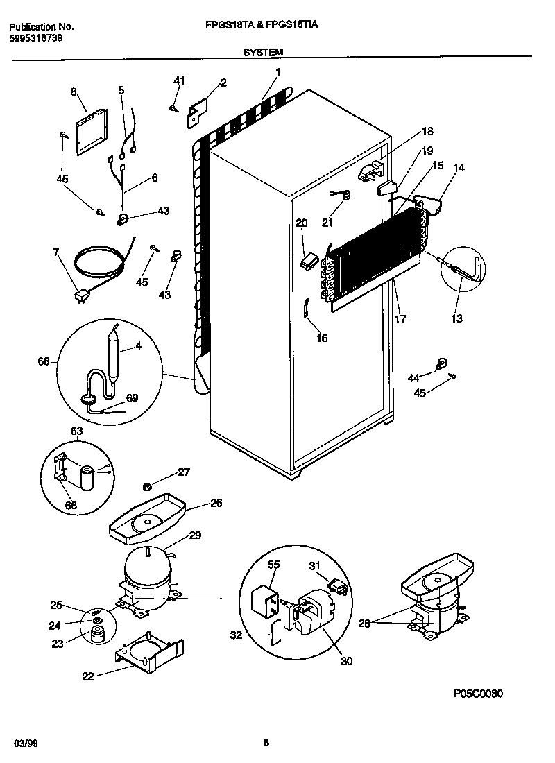07 - SYSTEM AND AUTOMATIC DEFROST PARTS