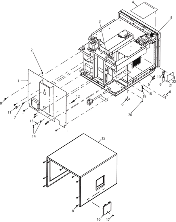 WRAPPER / REAR COVER / LAMP