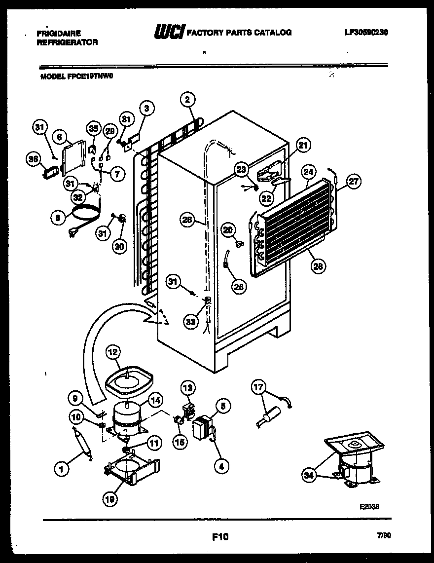 05 - SYSTEM AND AUTOMATIC DEFROST PARTS