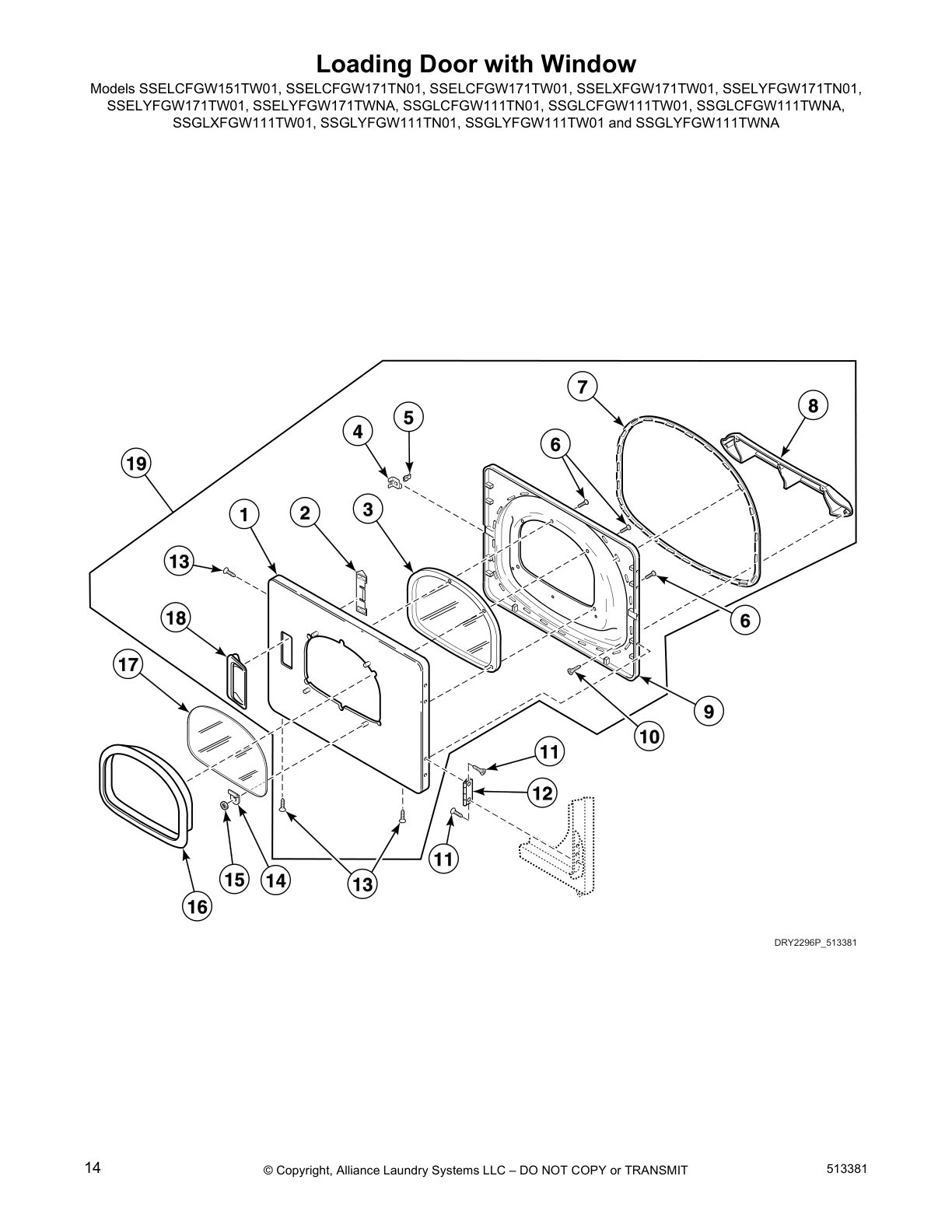 Loading Door with Window