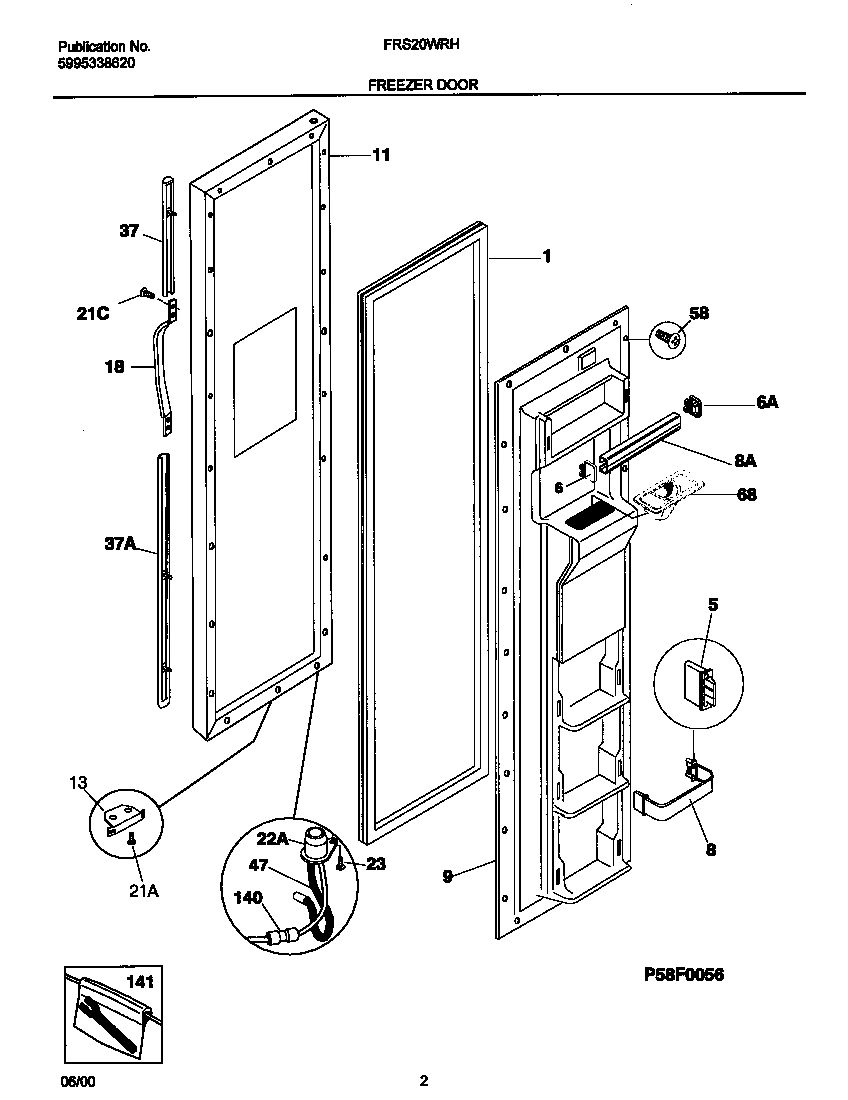 02 - FREEZER DOOR
