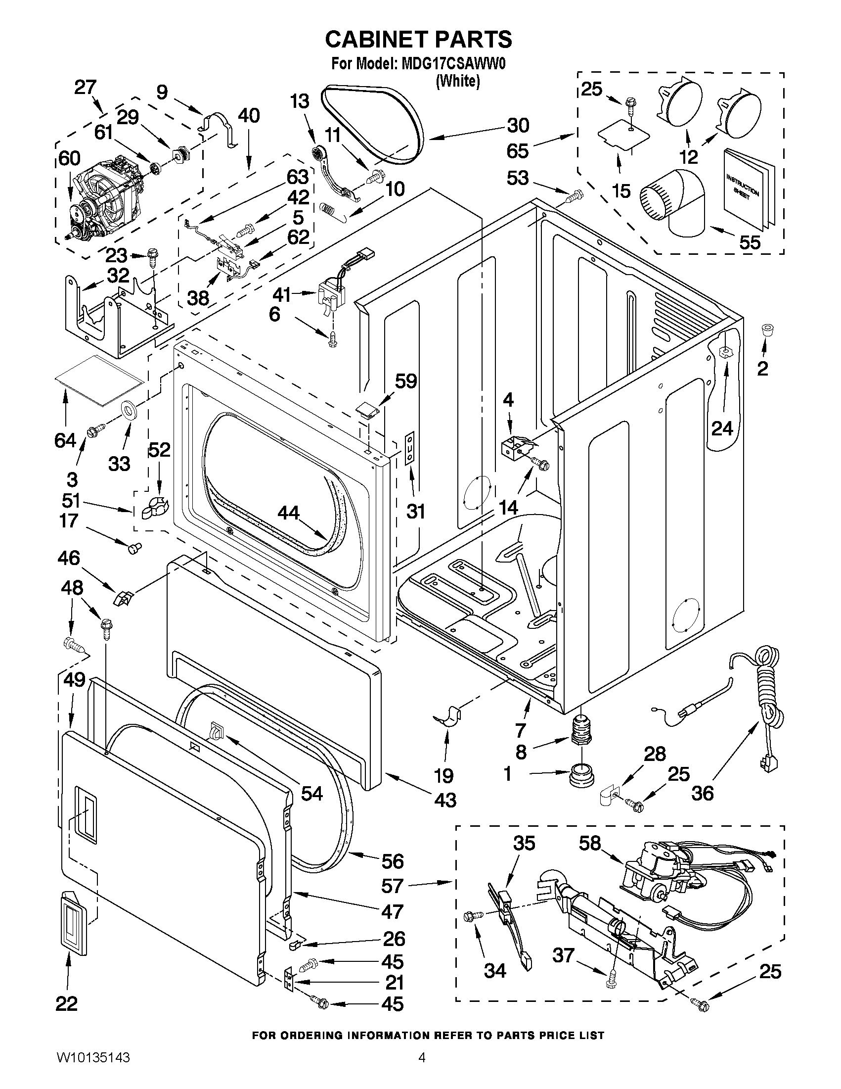 02 - CABINET PARTS