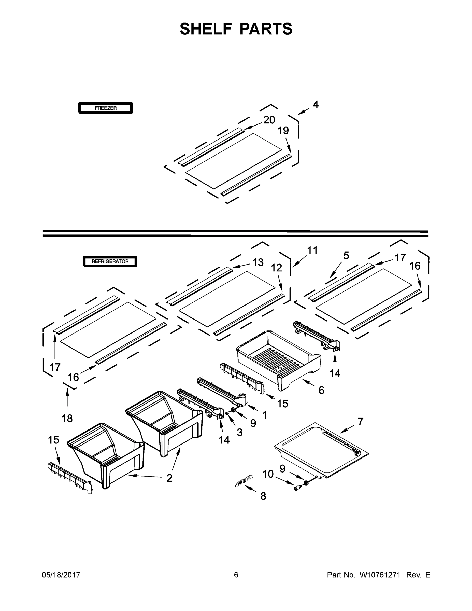 04 - SHELF PARTS