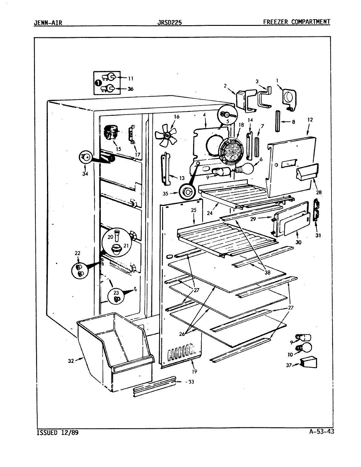01 - FREEZER COMPARTMENT