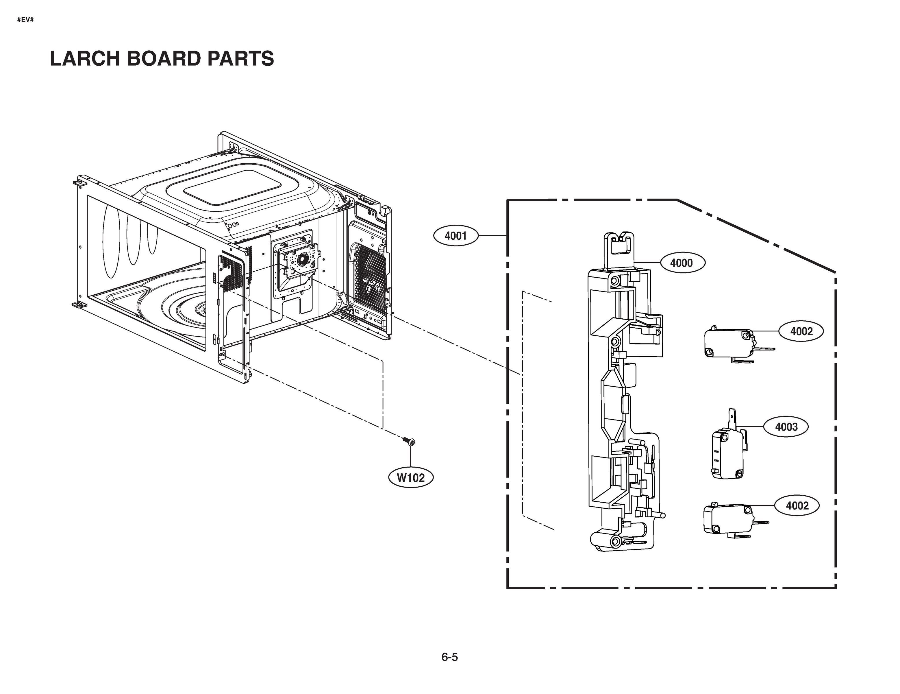 LARCH BOARD PARTS