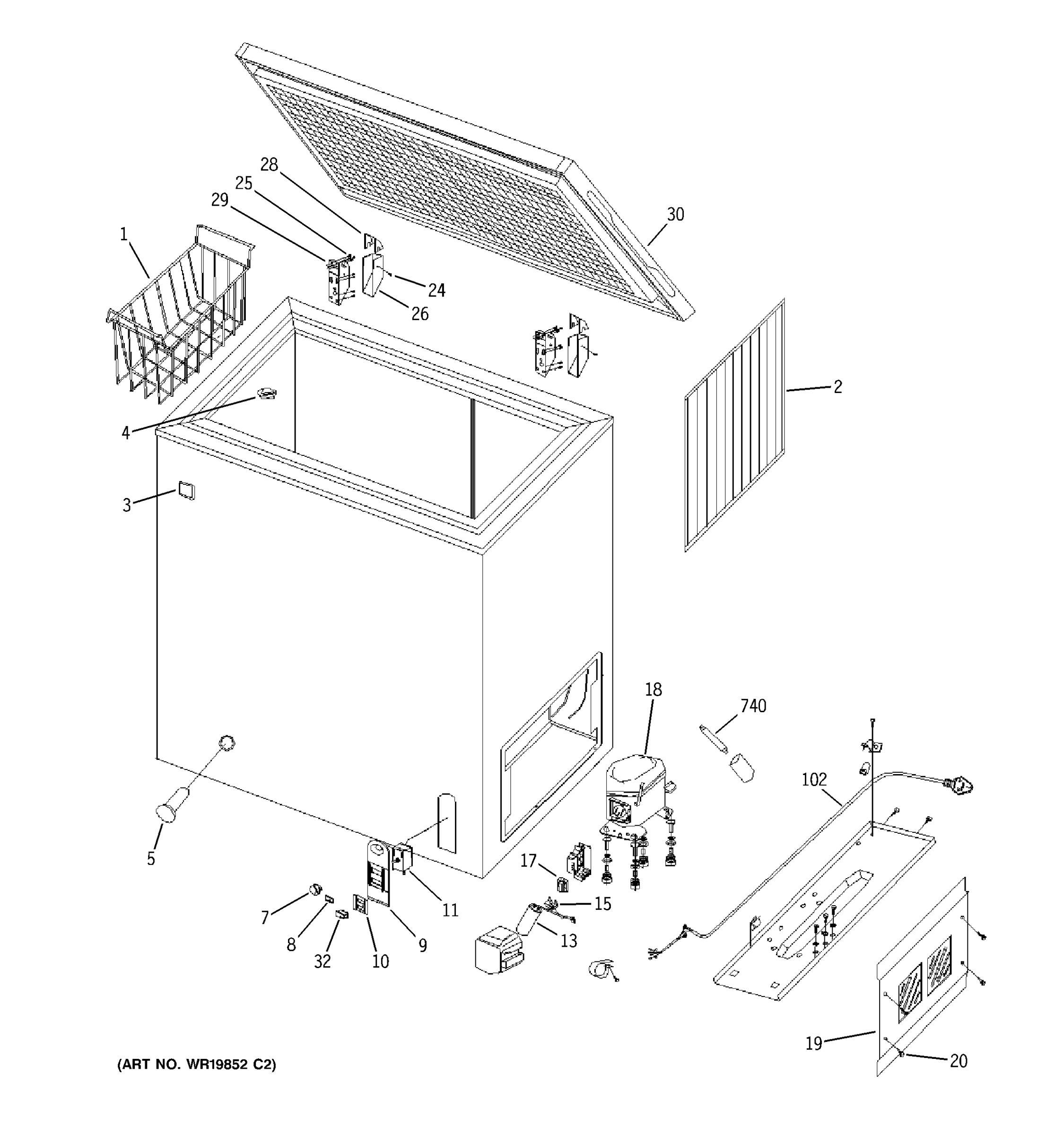 FREEZER PARTS