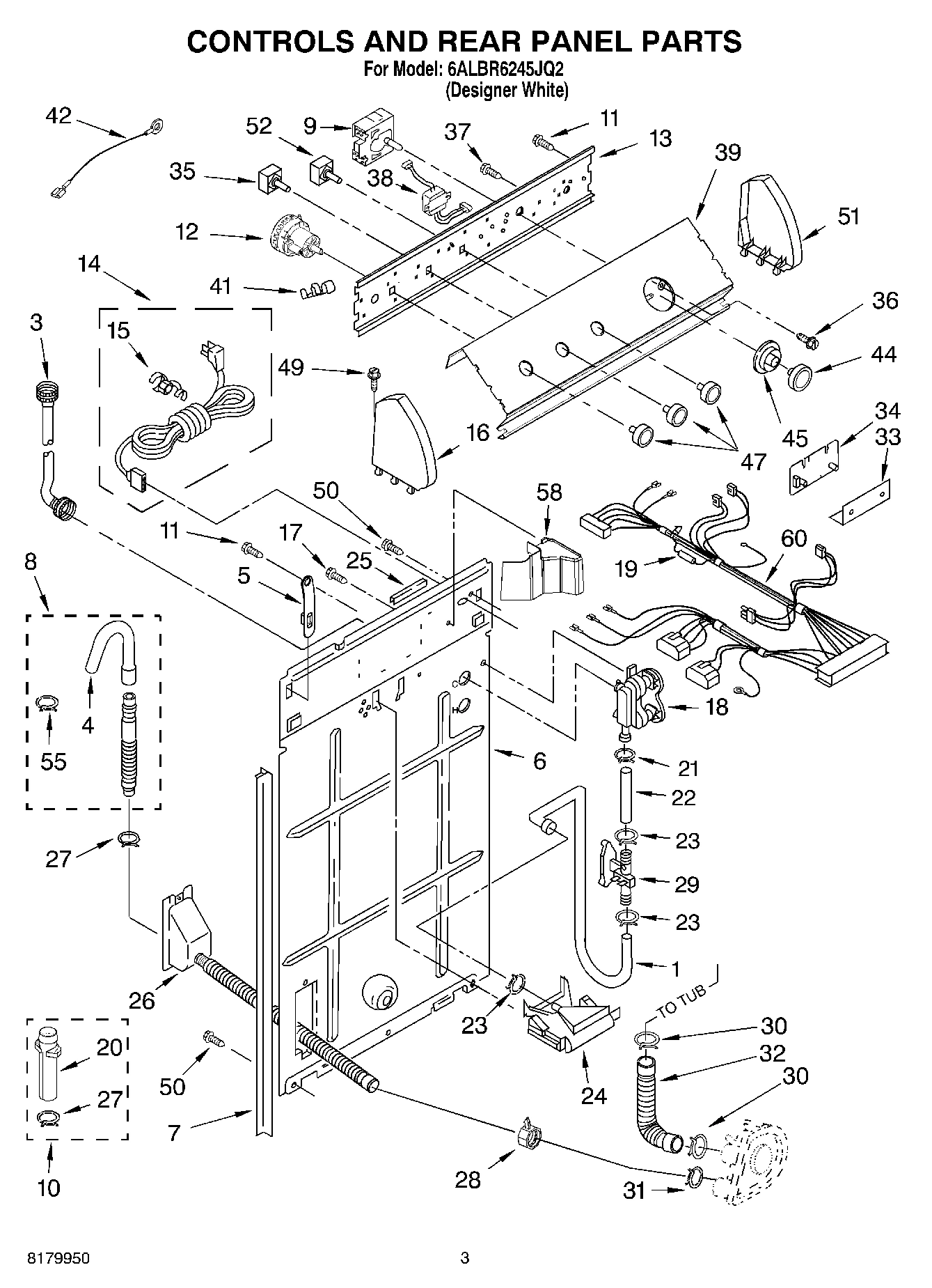 02 - CONTROLS AND REAR PANEL PARTS