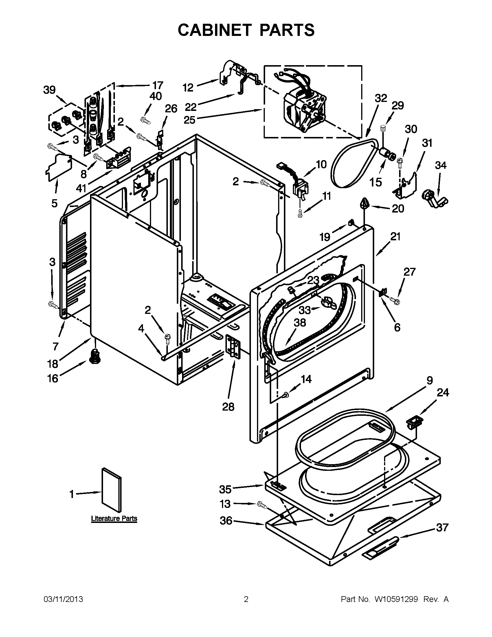 01 - CABINET PARTS