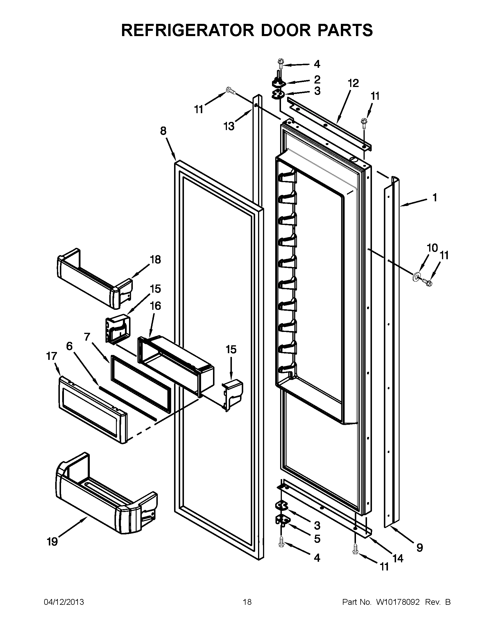 09 - REFRIGERATOR DOOR PARTS
