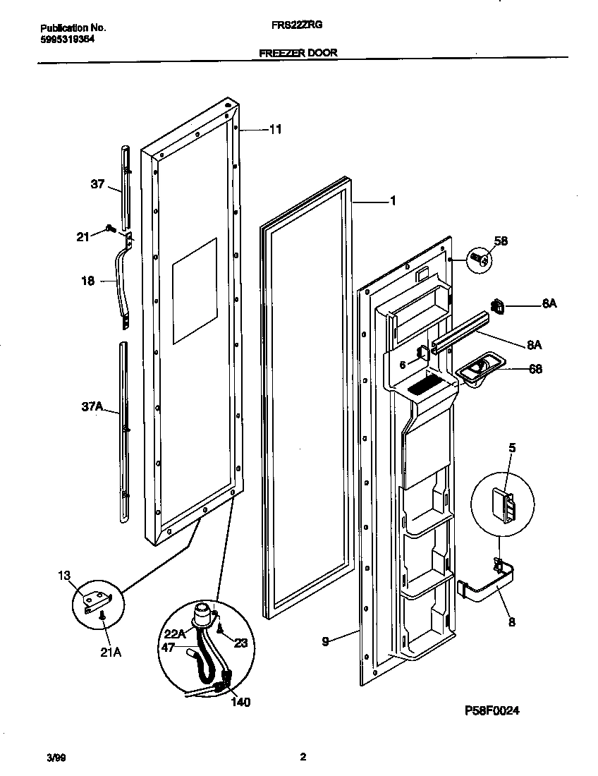 02 - FREEZER DOOR