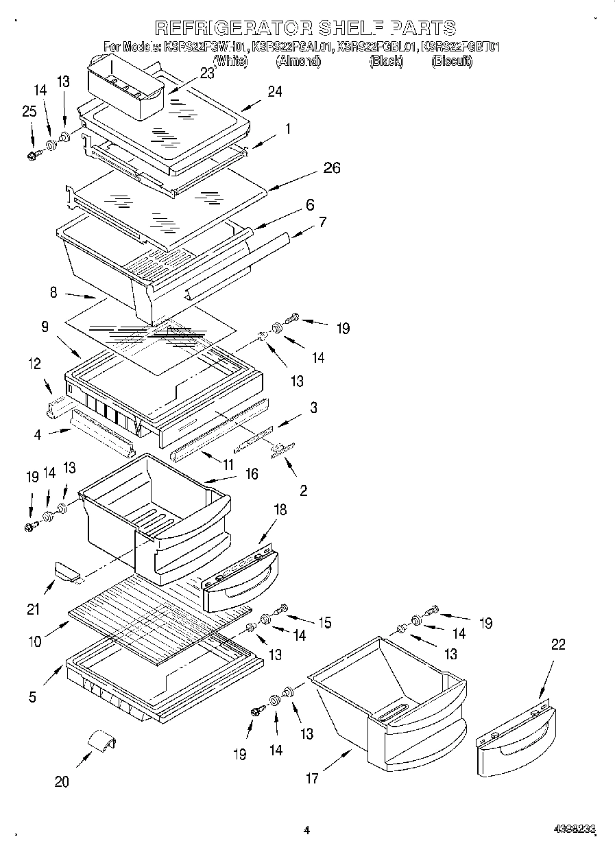 03 - REFRIGERATOR SHELF