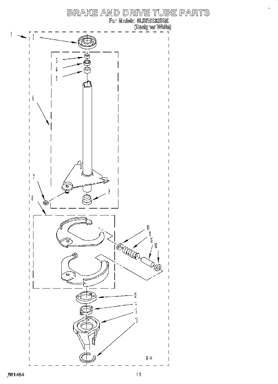 07 - BRAKE AND DRIVE TUBE