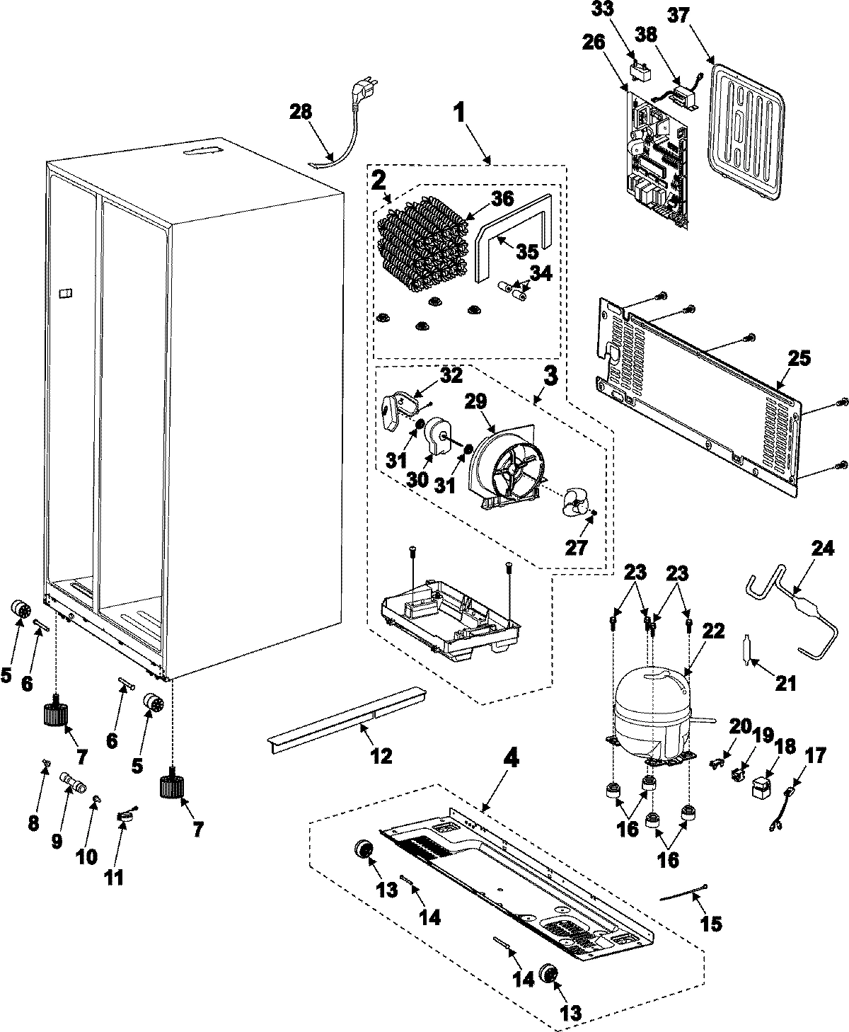 09 - MACHINE COMPARTMENT-COMPRESSOR