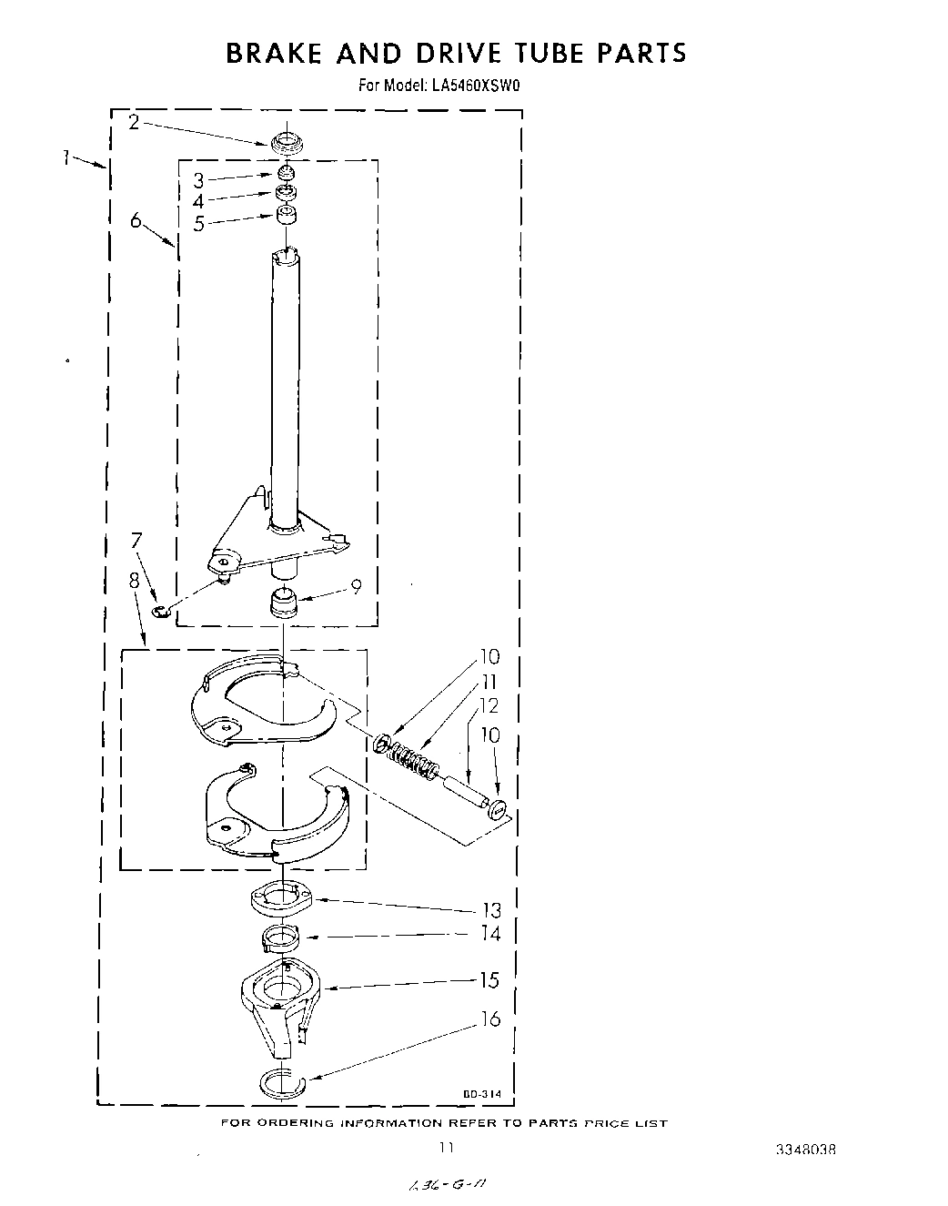 09 - BRAKE AND DRIVE TUBE