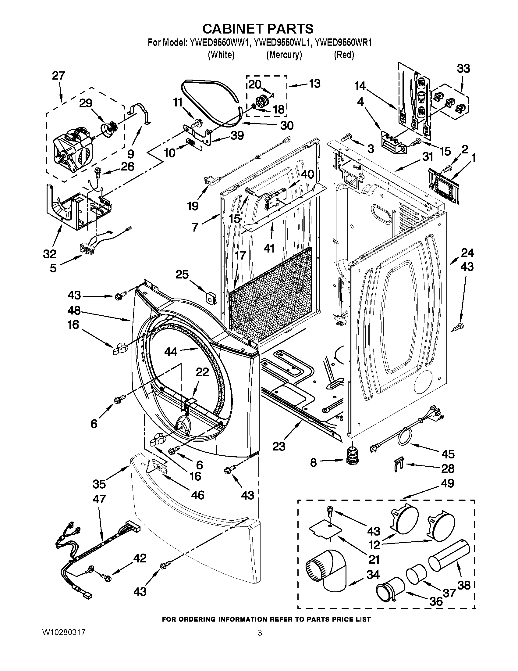 02 - CABINET PARTS