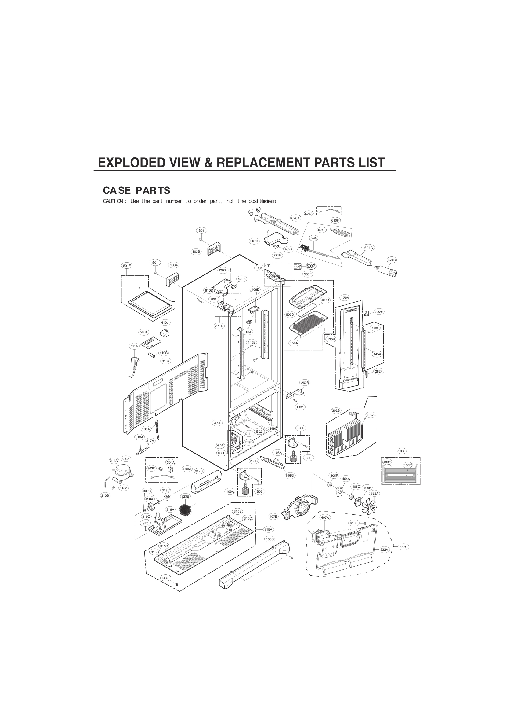 CASE PARTS