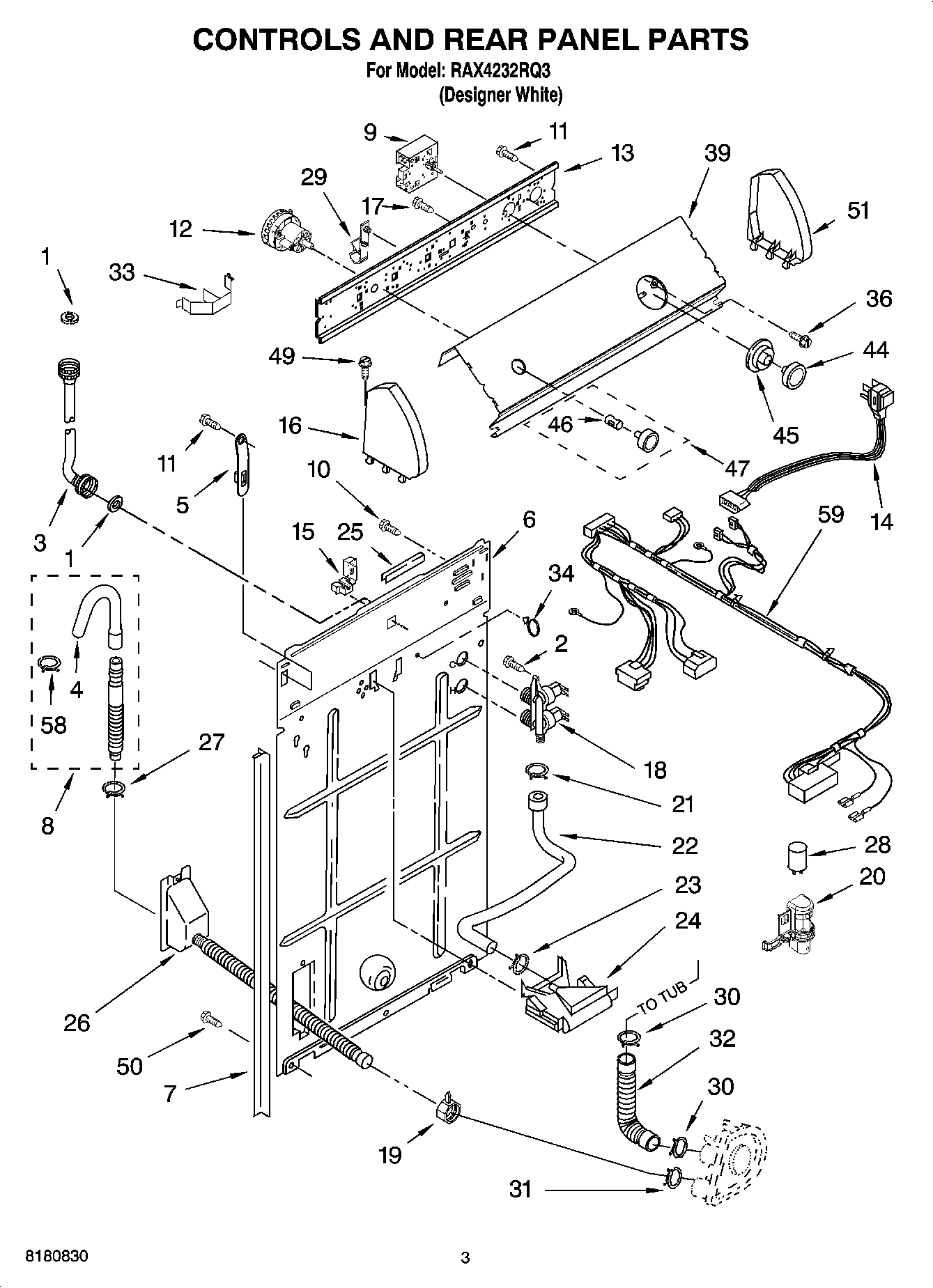 02 - CONTROL AND REAR PANEL PARTS