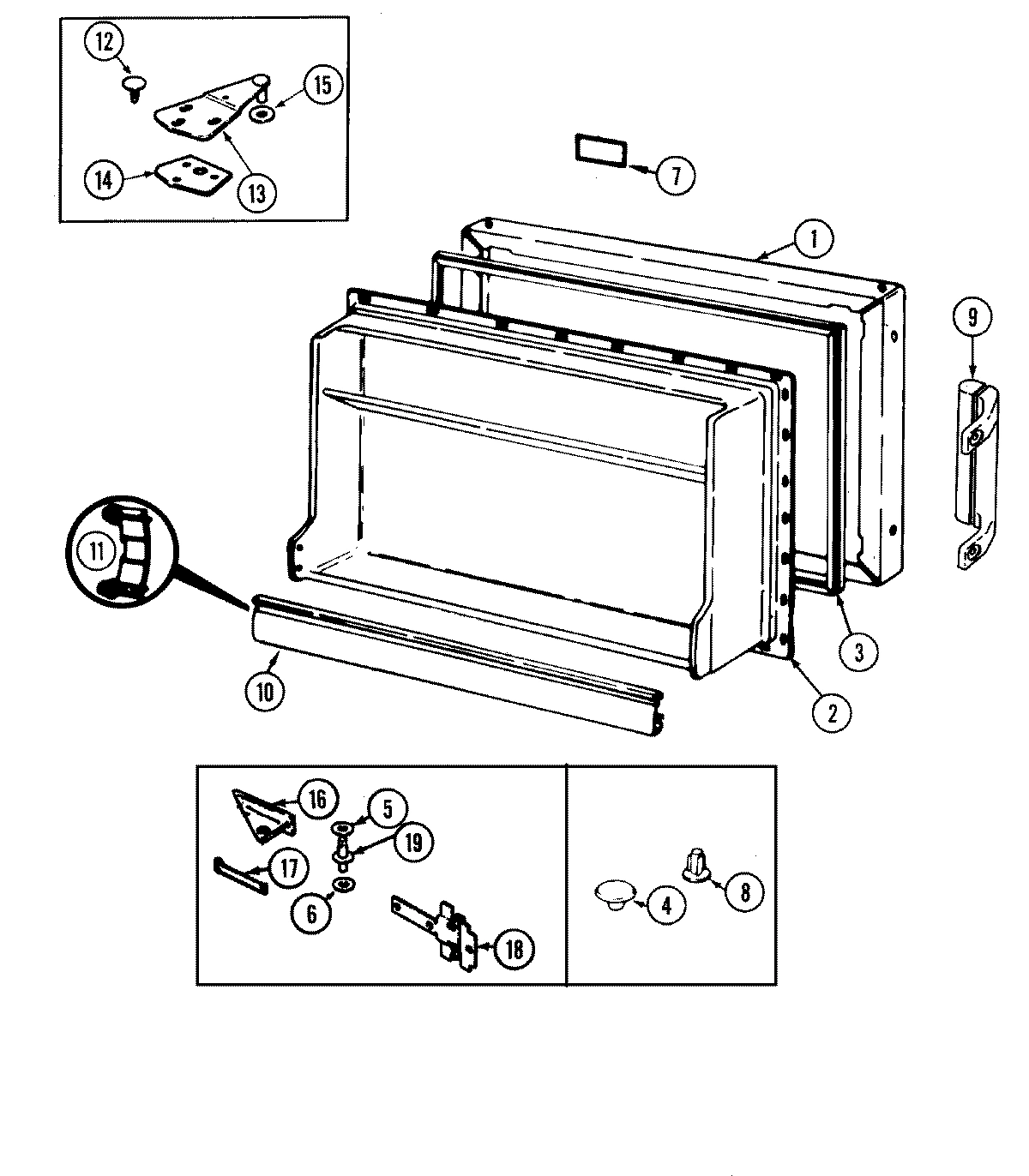 02 - FREEZER DOOR