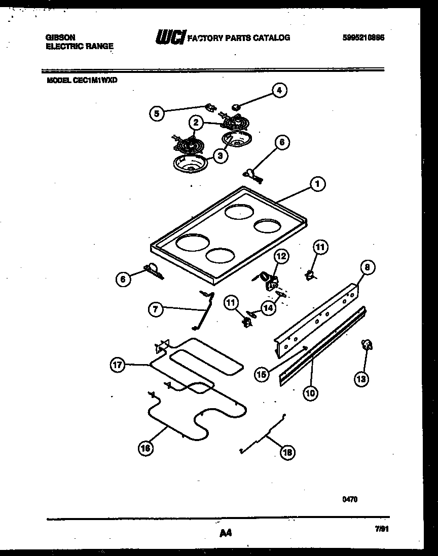 04 - COOKTOP AND BROILER PARTS