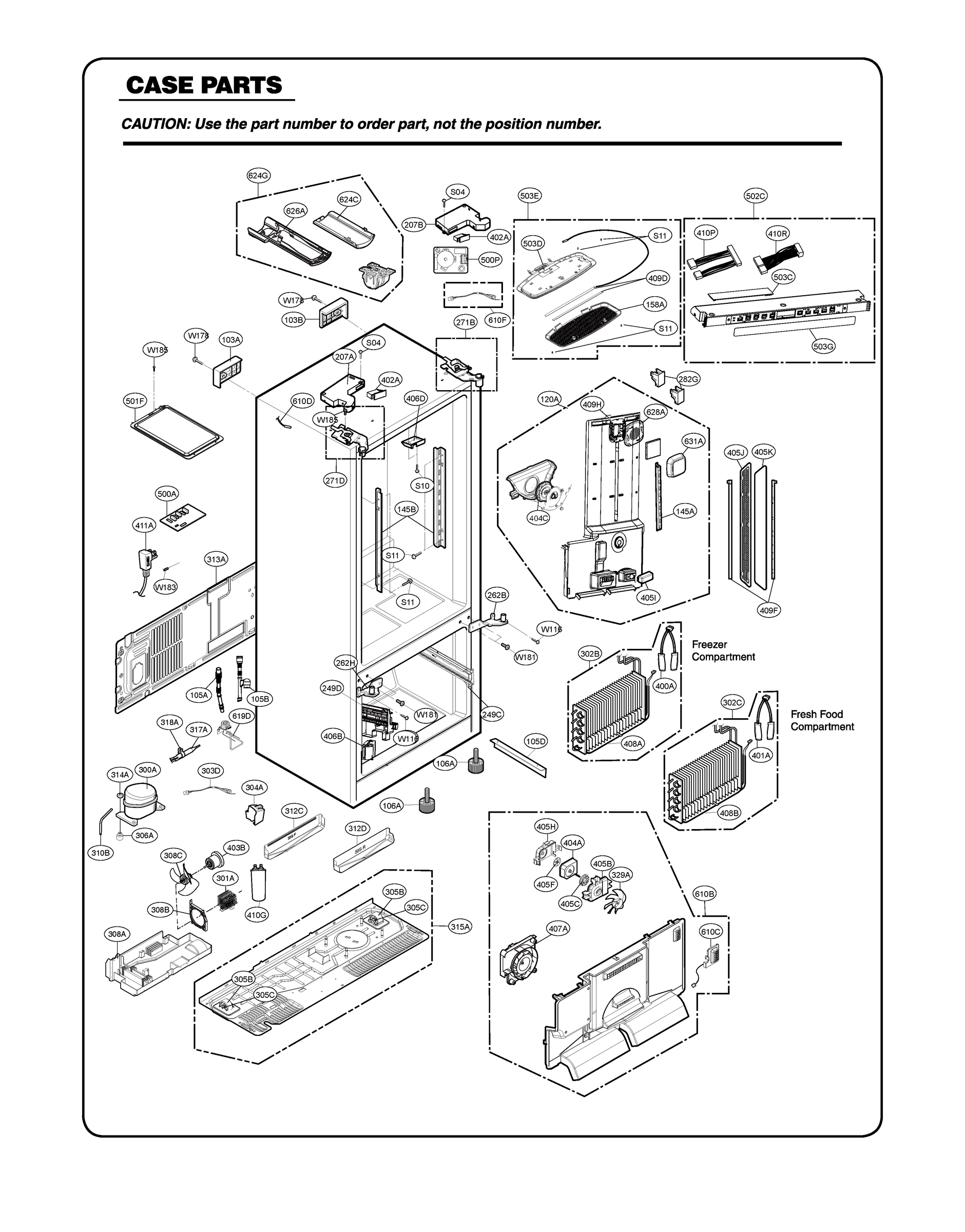 CASE PARTS