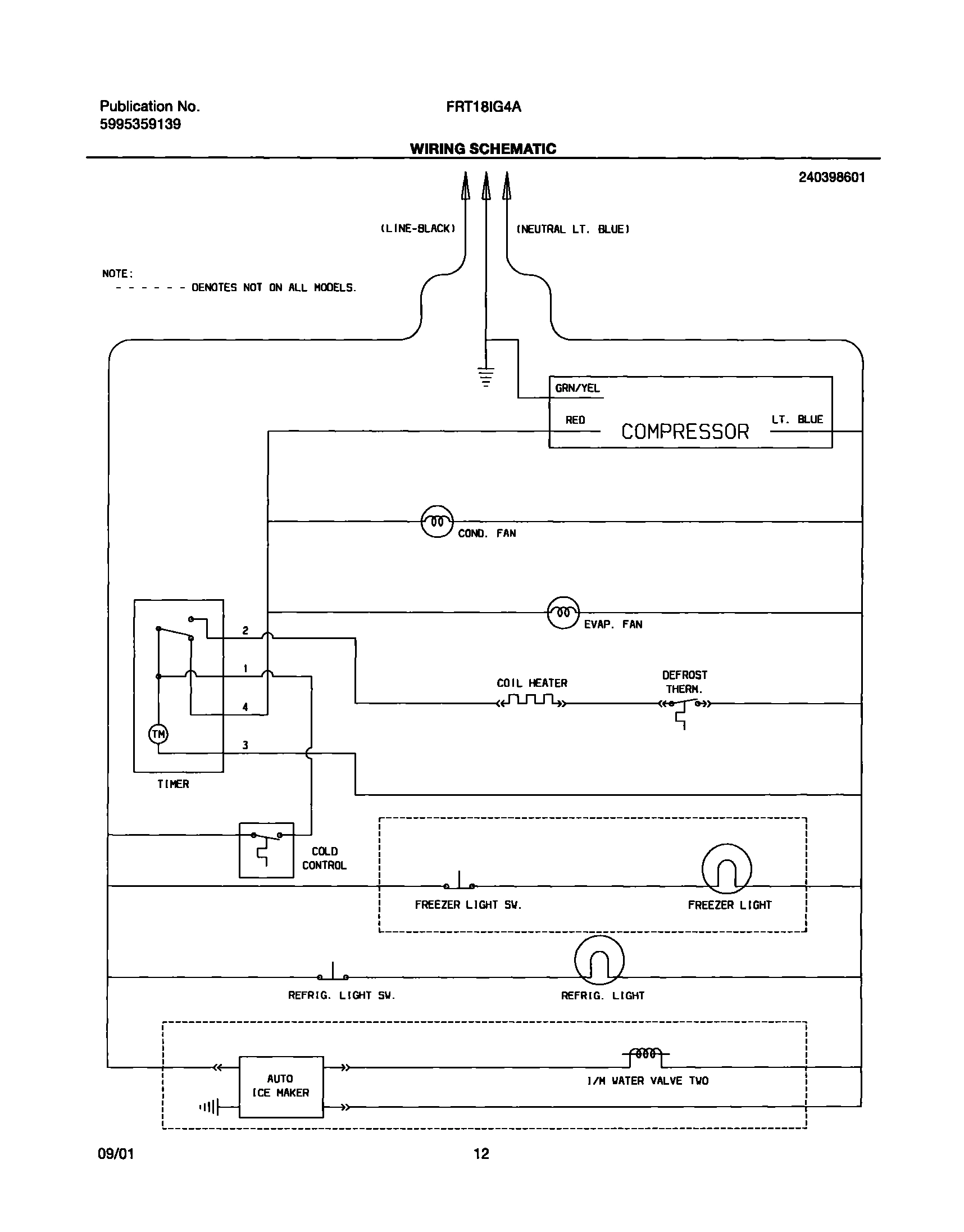 12 - WIRING SCHEMATIC