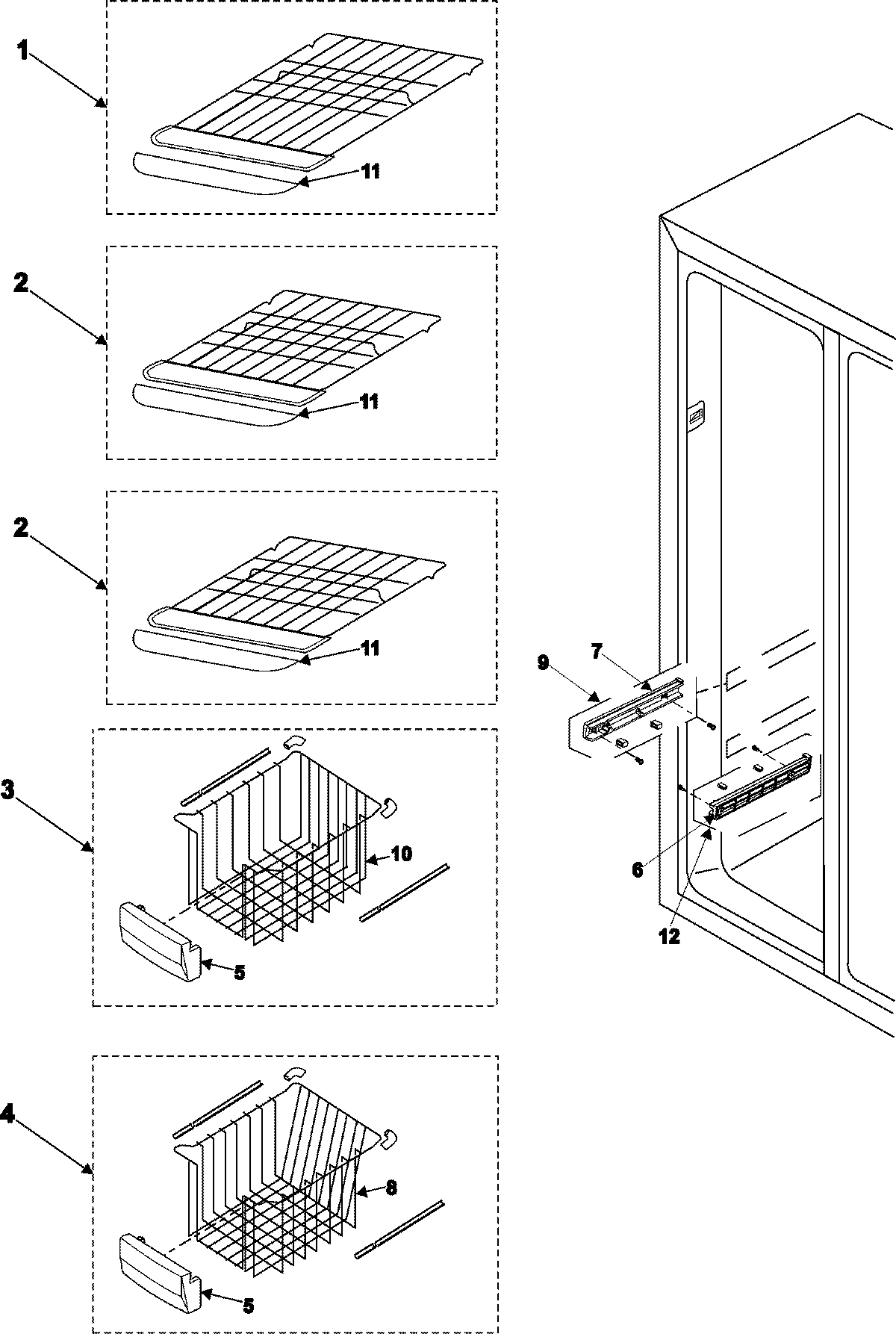 05 - FREEZER SHELVES