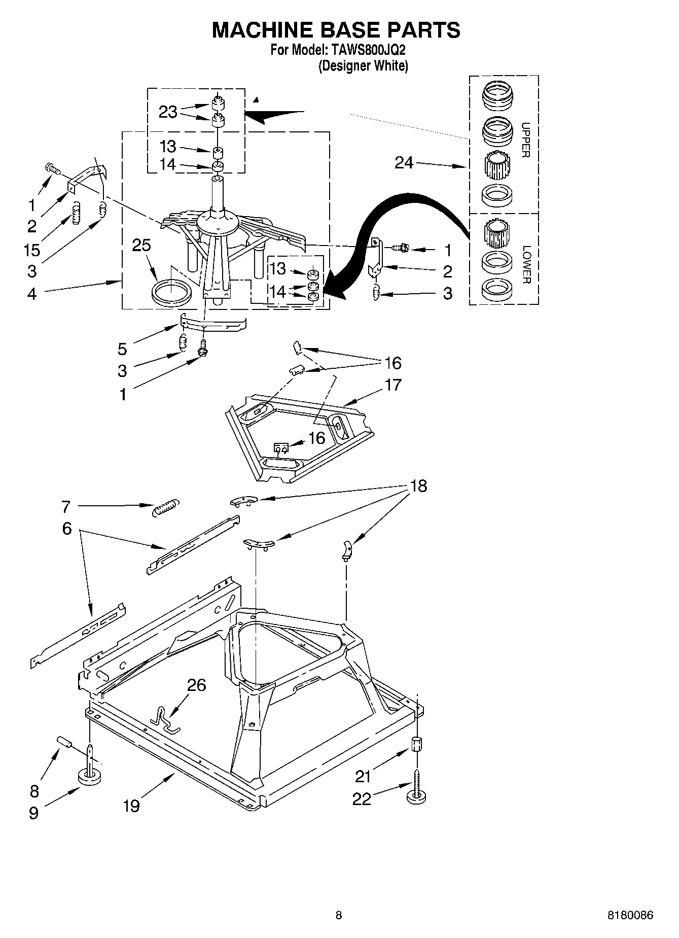 05 - MACHINE BASE PARTS