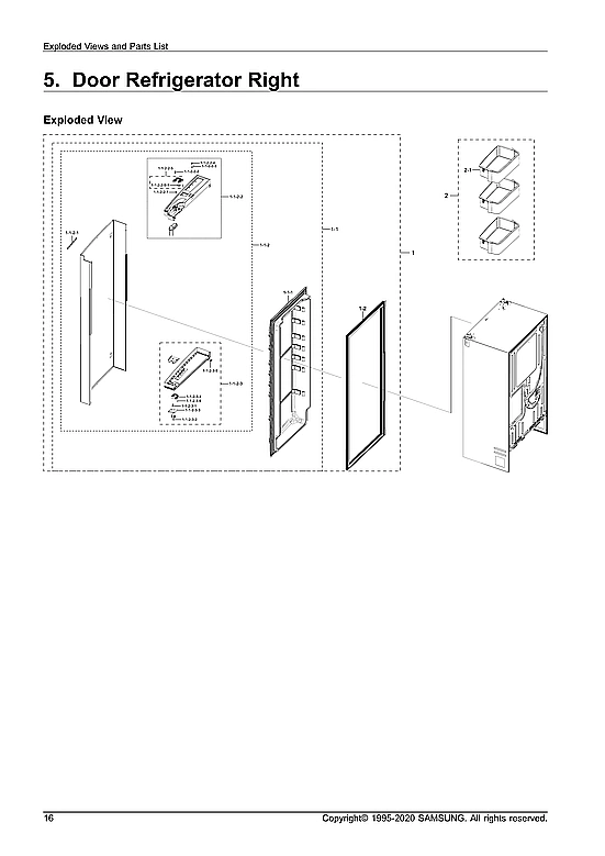 Door Refrigerator Right