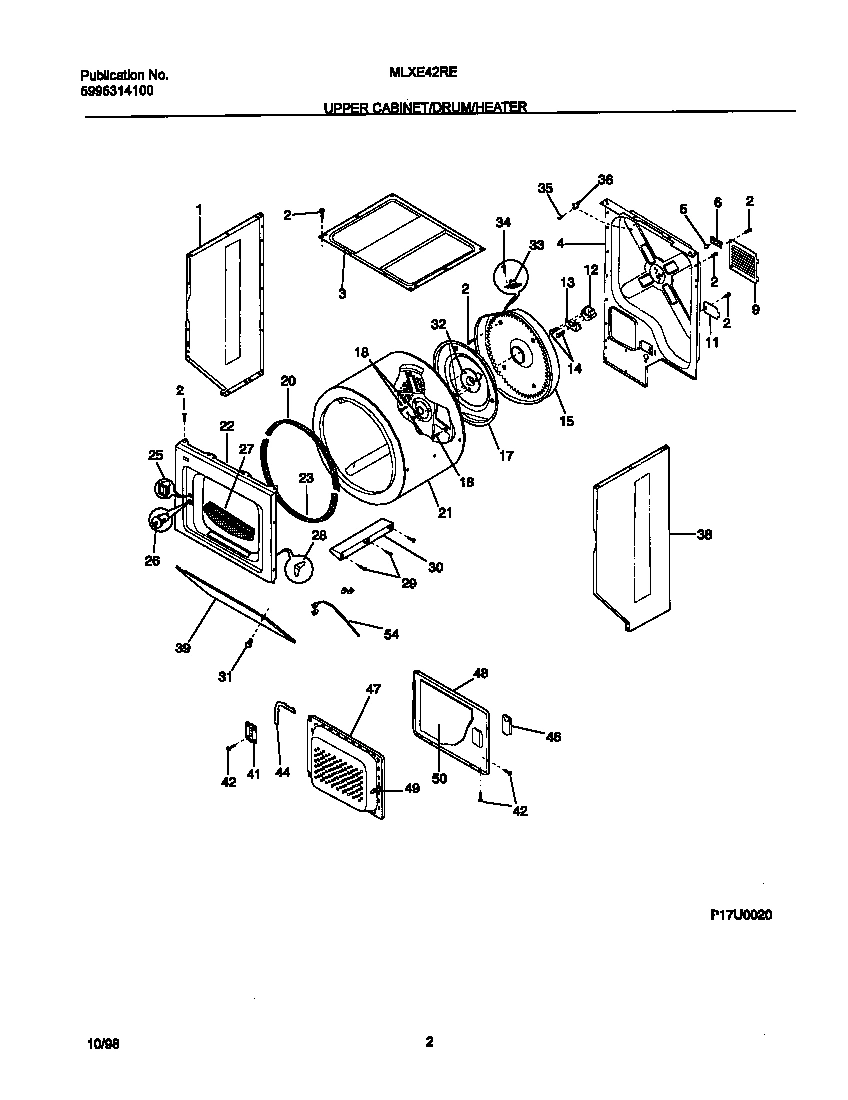 02 - P17U0020 DRY CAB,DRM,HTR