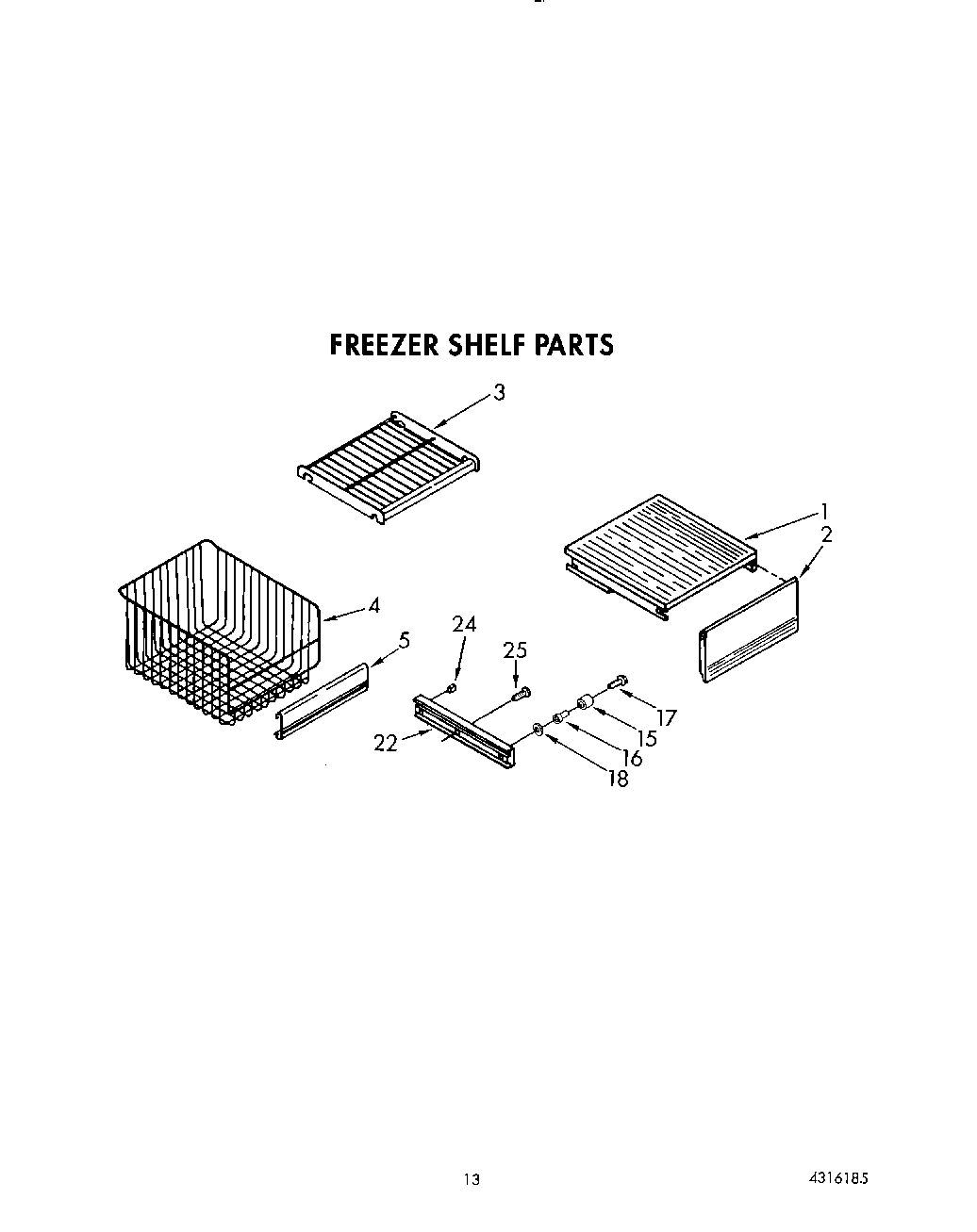 10 - FREEZER SHELF